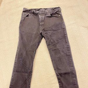 Levi's 501 Regular Fit Men's Jeans in black W35 L32